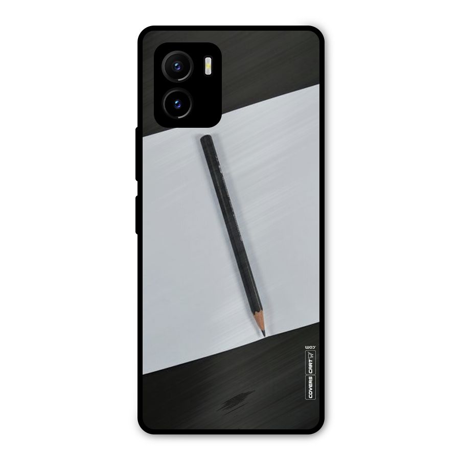 Write Your Thoughts Metal Back Case for Vivo Y15s