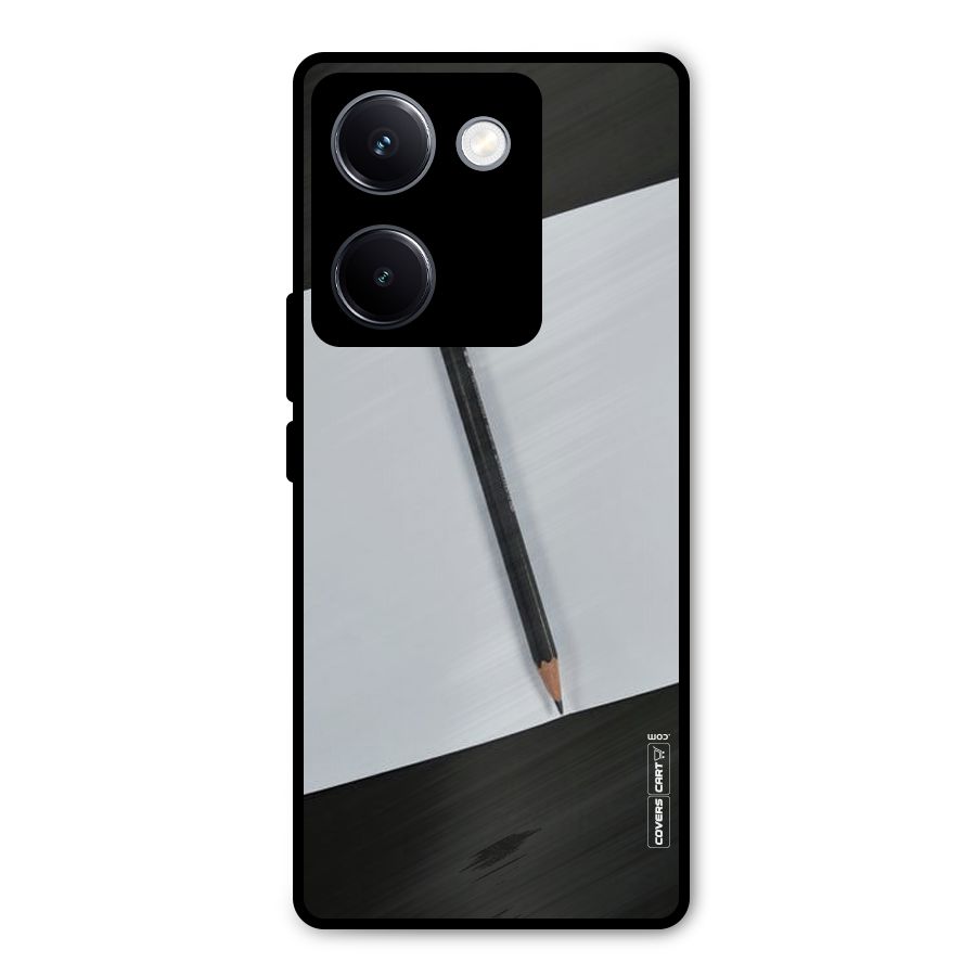 Write Your Thoughts Metal Back Case for Vivo Y300 Plus