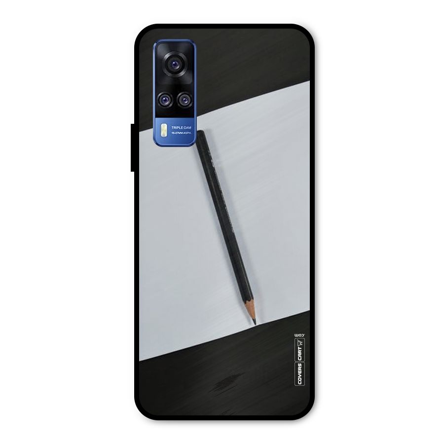 Write Your Thoughts Metal Back Case for Vivo Y31