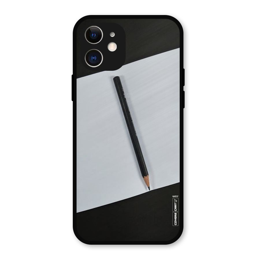 Write Your Thoughts Metal Back Case for iPhone 12