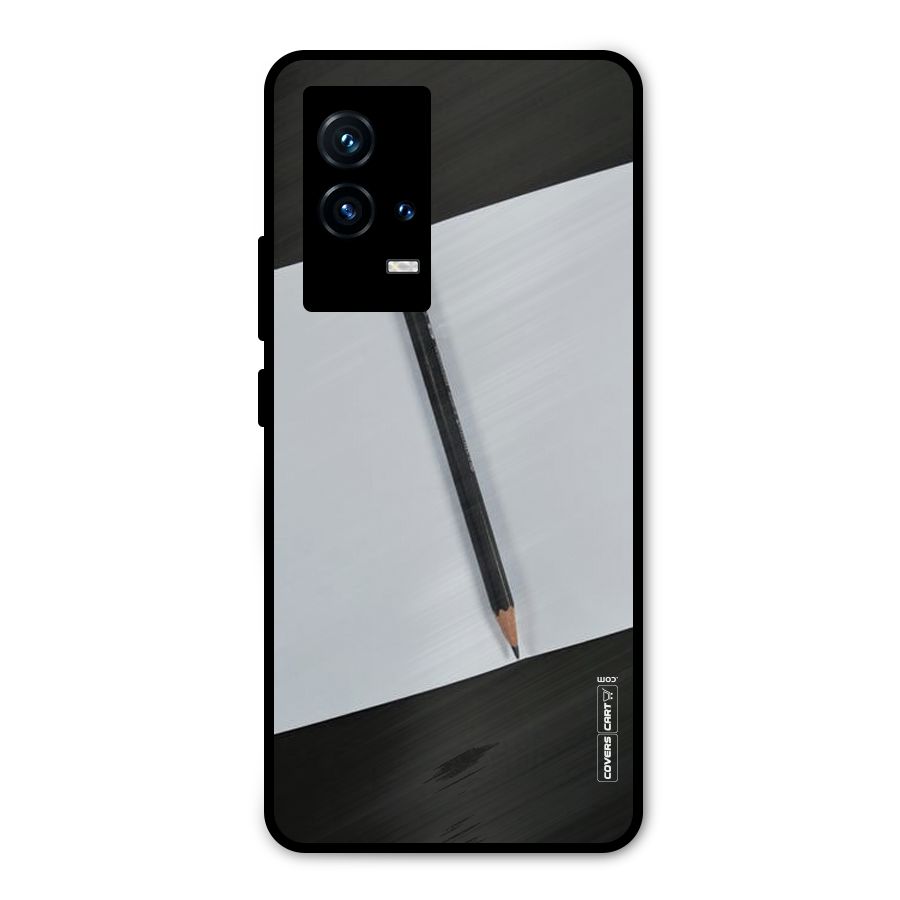 Write Your Thoughts Metal Back Case for iQOO 9 5G