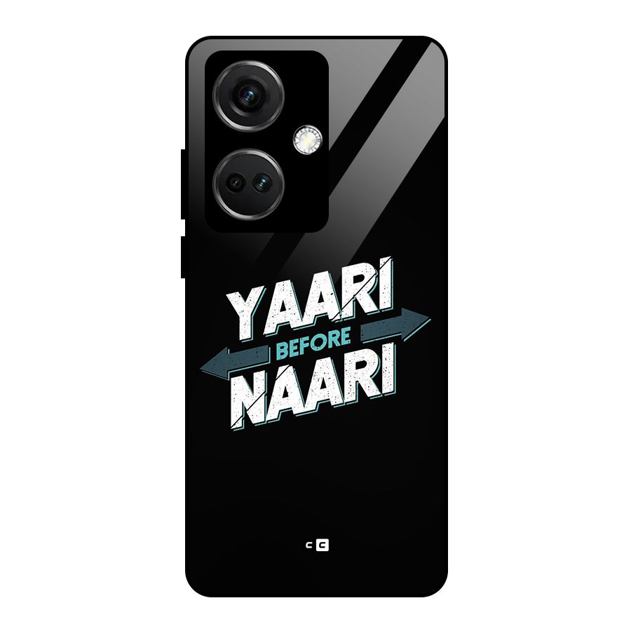 Yaari Naari Glass Back Case for OnePlus Nord CE 3 5G