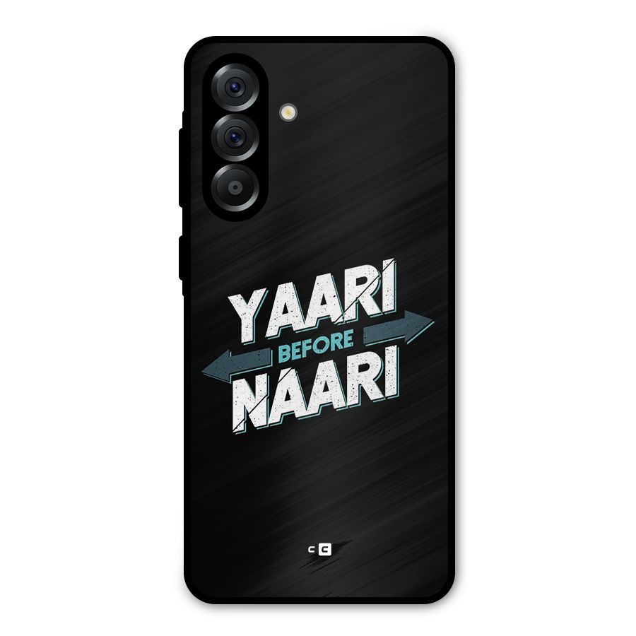 Yaari Naari Metal Back Case for Galaxy A36
