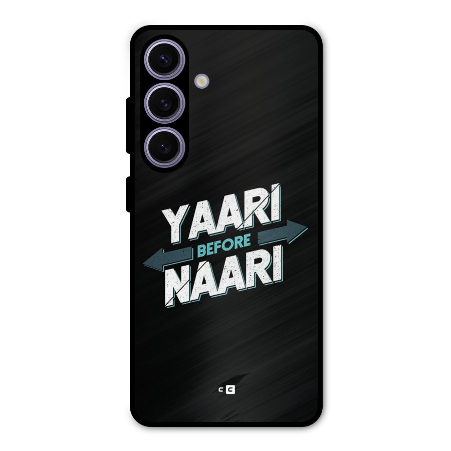 Yaari Naari Metal Back Case for Galaxy S24