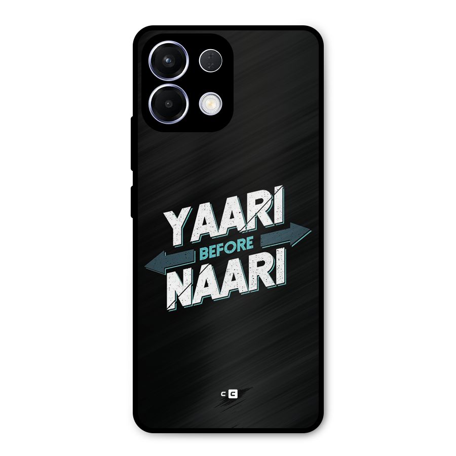 Yaari Naari Metal Back Case for Oppo K13