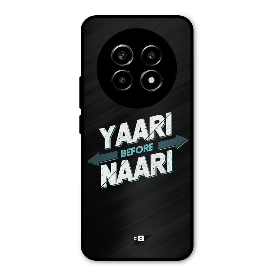Yaari Naari Metal Back Case for Realme 14 Pro Lite