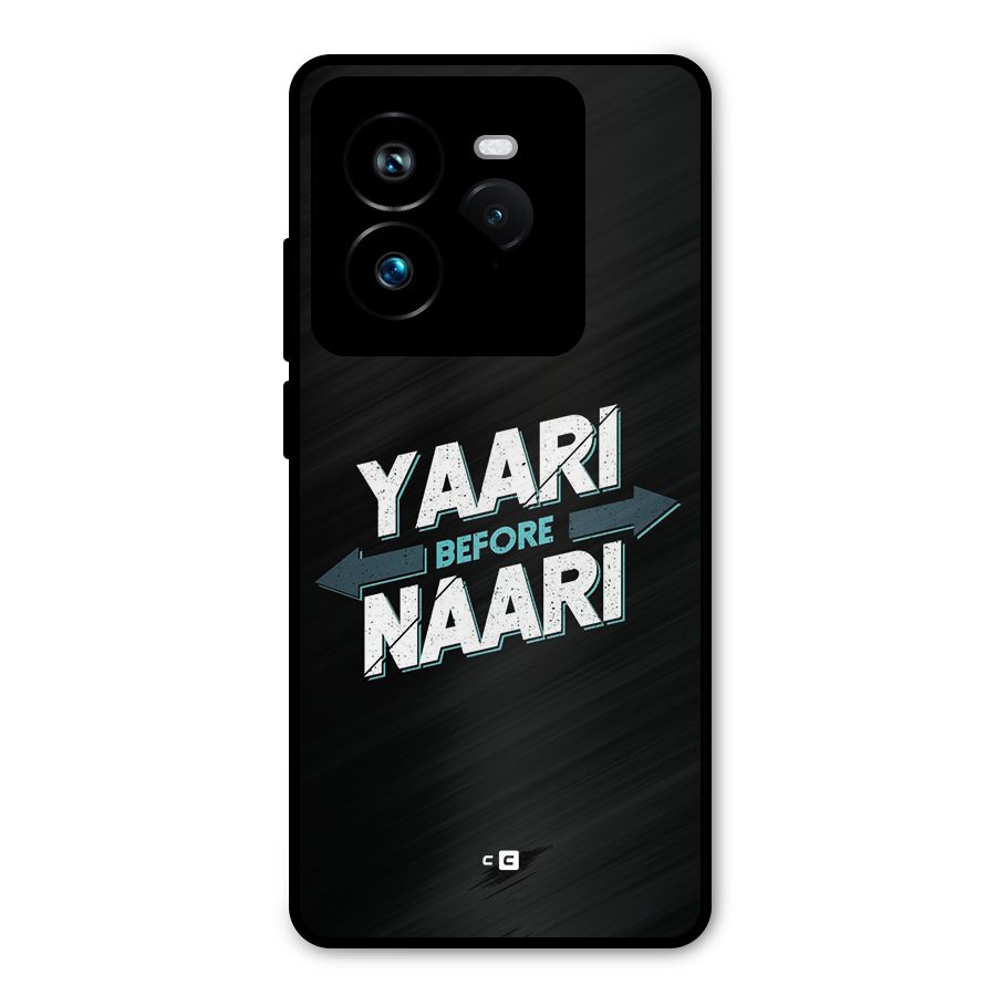 Yaari Naari Metal Back Case for Realme GT 7 Pro