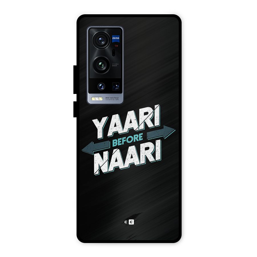 Yaari Naari Metal Back Case for Vivo X60 Pro Plus