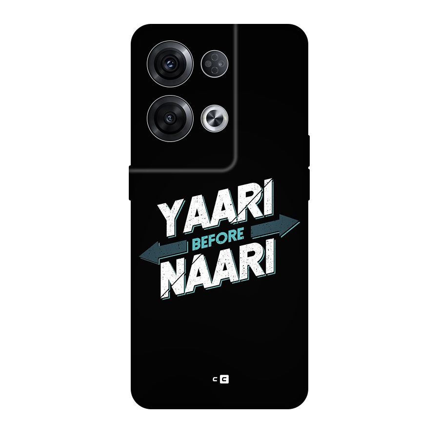 Yaari Naari Original Polycarbonate Back Case for Oppo Reno8 Pro 5G