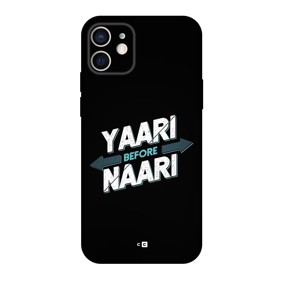 Yaari Naari Original Polycarbonate Back Case for iPhone 12