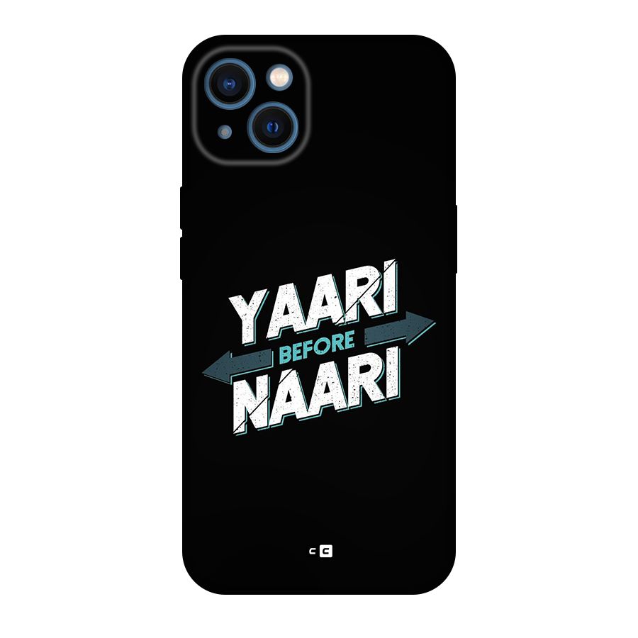 Yaari Naari Original Polycarbonate Back Case for iPhone 13