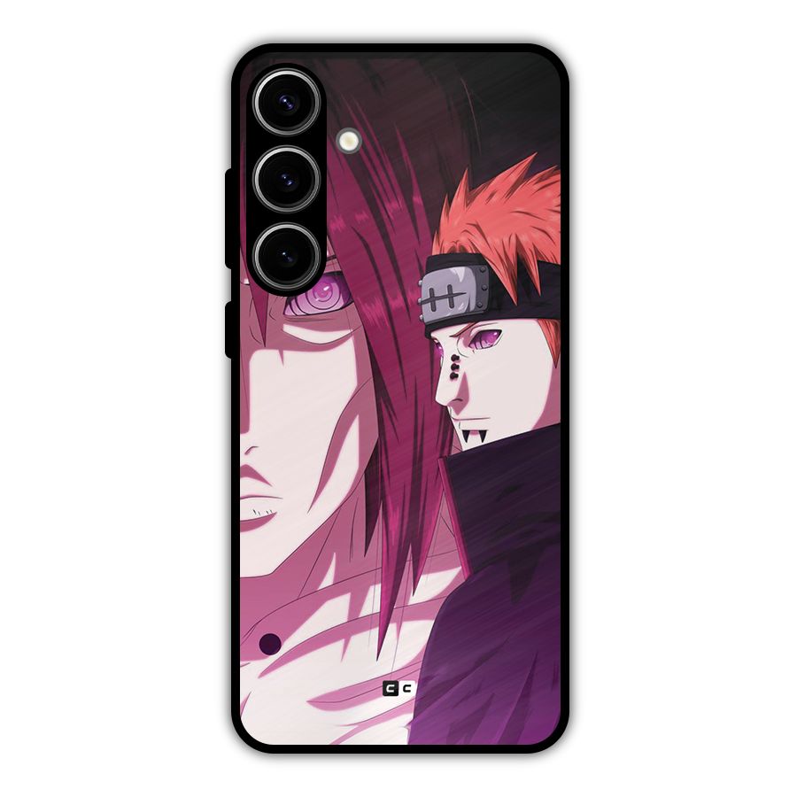 Yahiko With Nagato Metal Back Case for Galaxy S24 Plus
