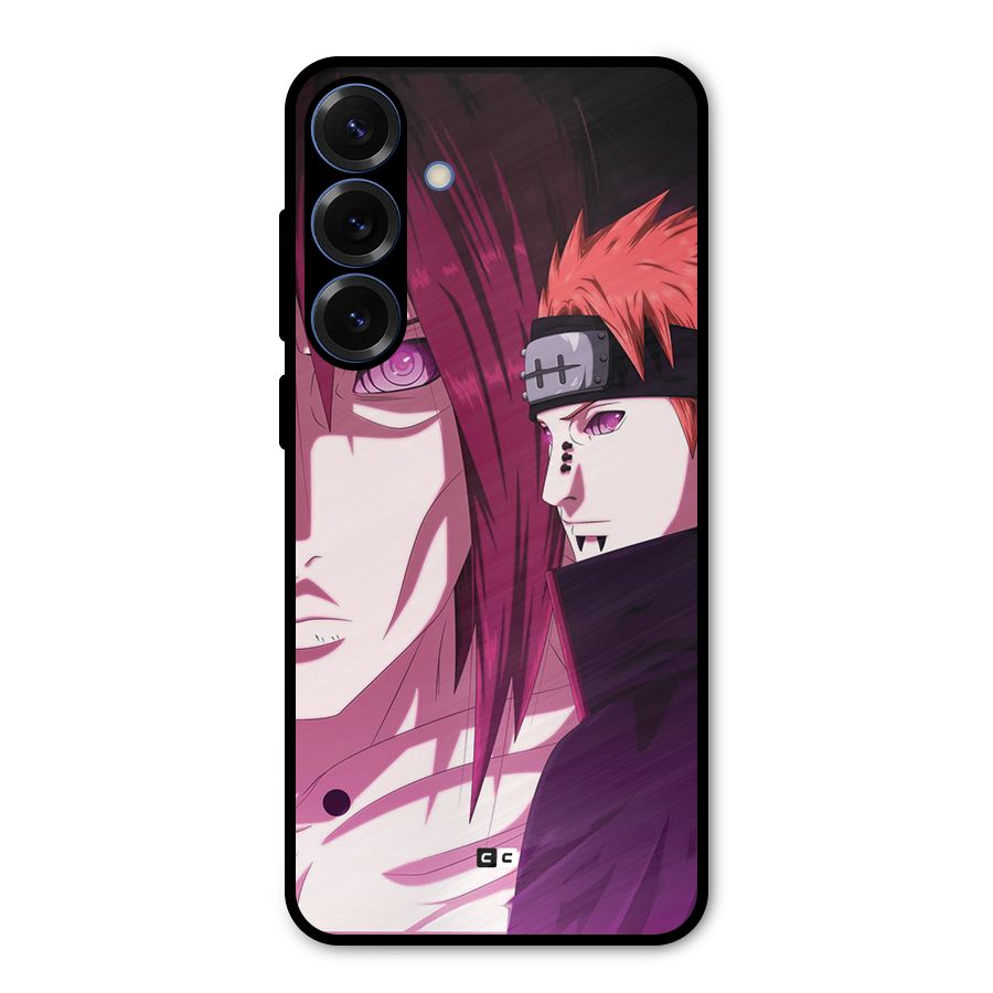 Yahiko With Nagato Metal Back Case for Galaxy S25 Plus