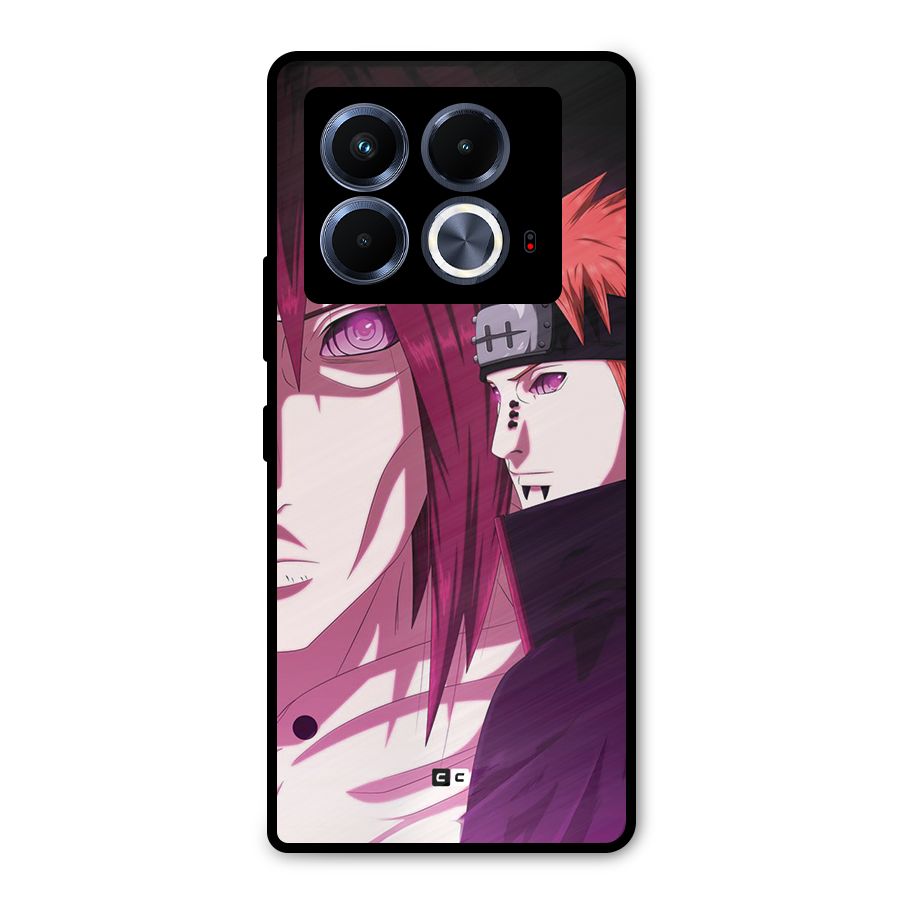 Yahiko With Nagato Metal Back Case for Infinix Note 40 5G