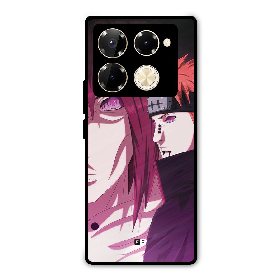 Yahiko With Nagato Metal Back Case for Infinix Note 40 Pro Plus