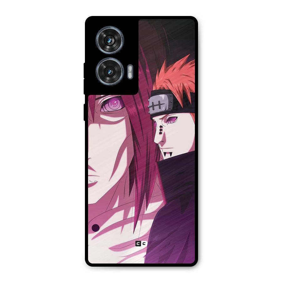 Yahiko With Nagato Metal Back Case for Motorola Edge 50 Fusion