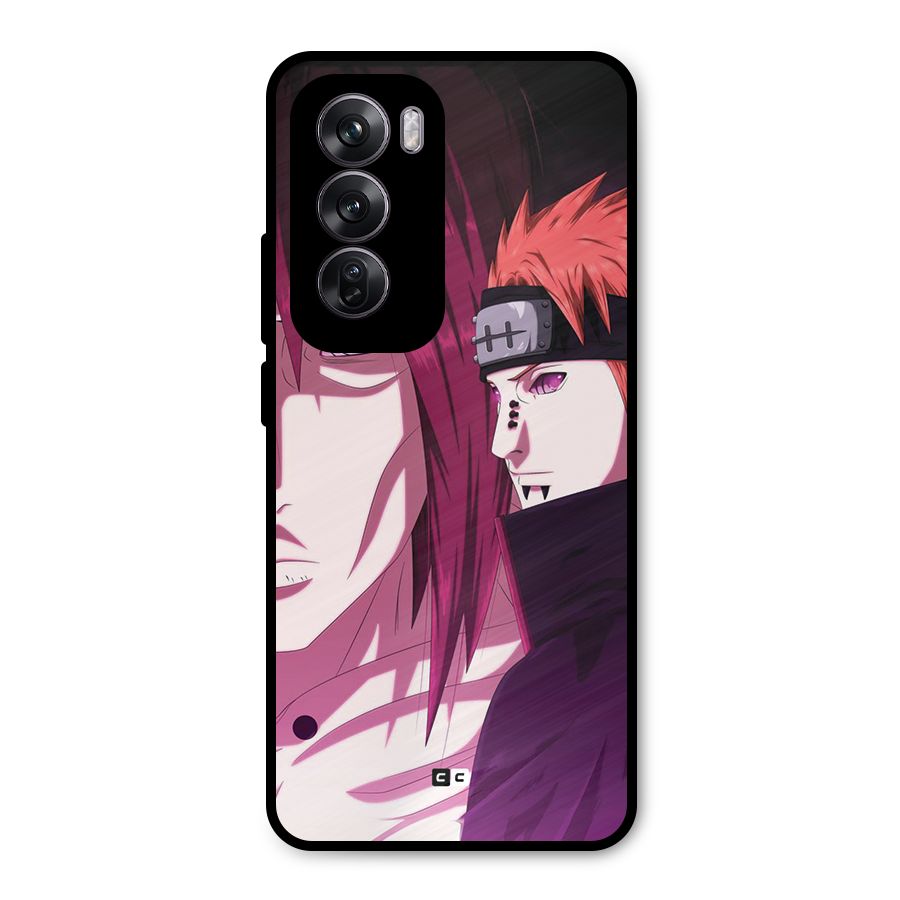 Yahiko With Nagato Metal Back Case for Oppo Reno12 Pro