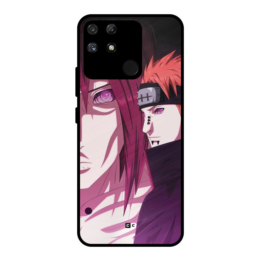 Yahiko With Nagato Metal Back Case for Realme Narzo 50A