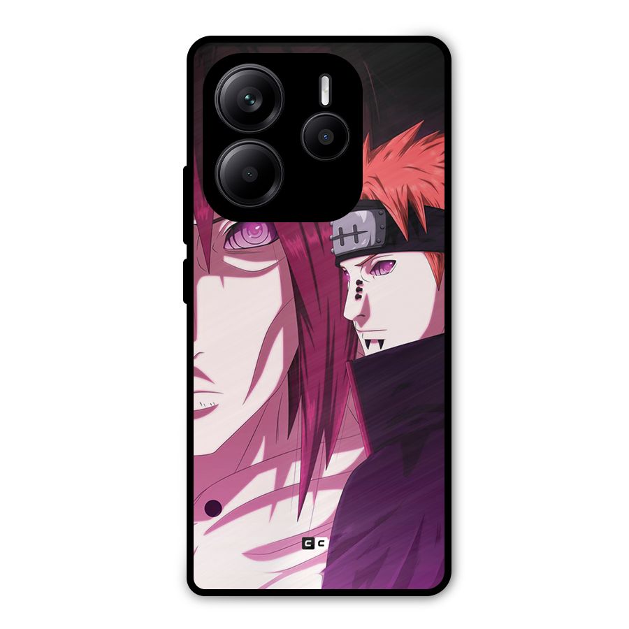 Yahiko With Nagato Metal Back Case for Redmi Note 14 5G