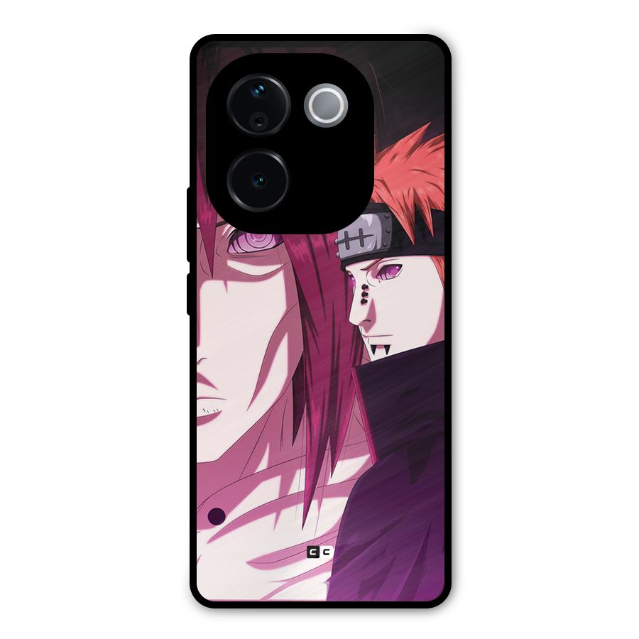 Yahiko With Nagato Metal Back Case for Vivo T3 Pro