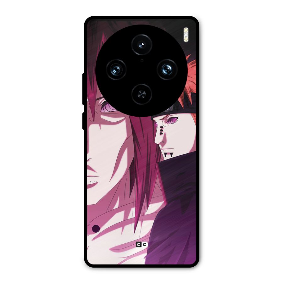 Yahiko With Nagato Metal Back Case for Vivo X100 Pro