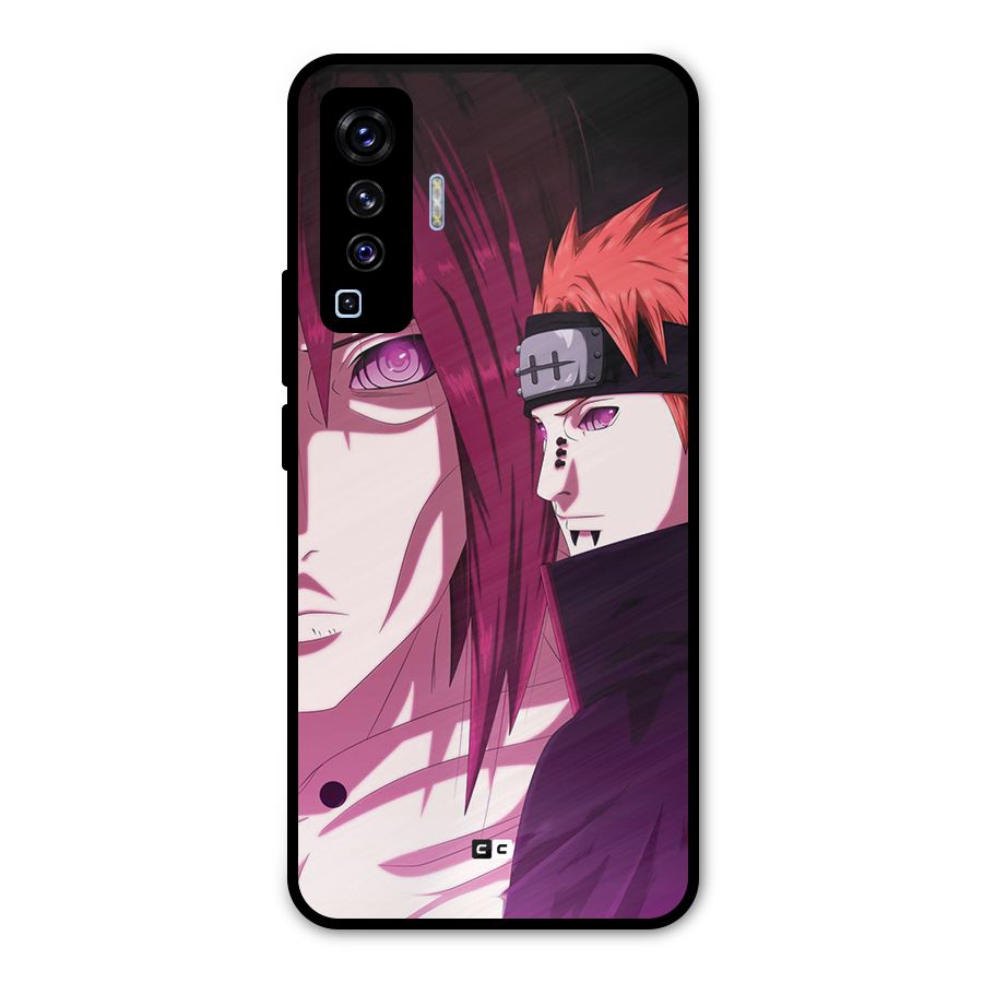 Yahiko With Nagato Metal Back Case for Vivo X50