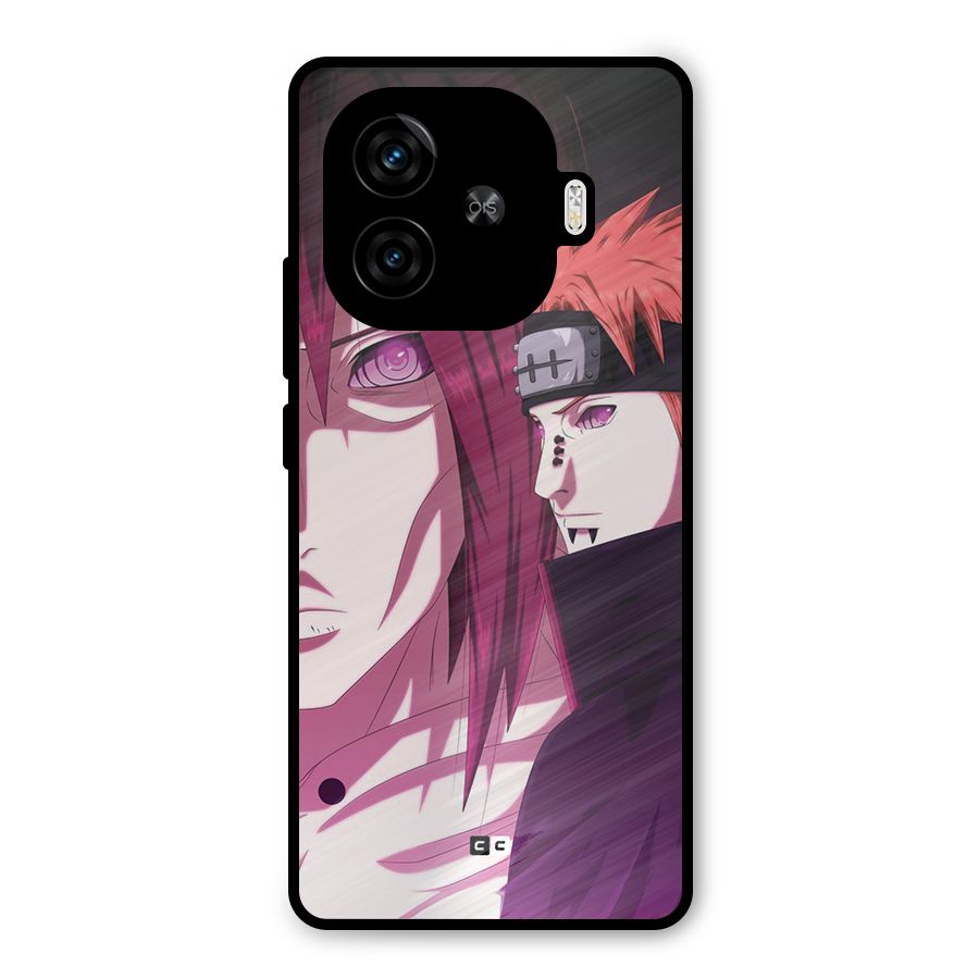 Yahiko With Nagato Metal Back Case for iQOO Z9 Turbo