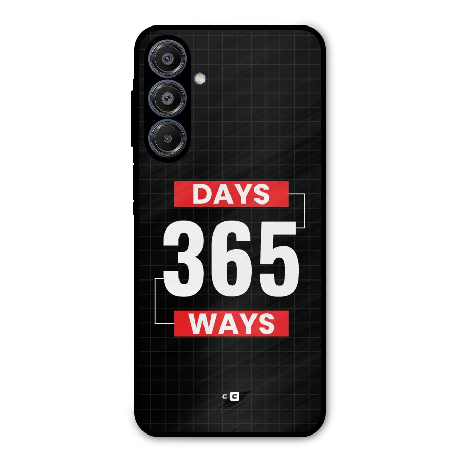 Year Ways Metal Back Case for Galaxy A16 5G