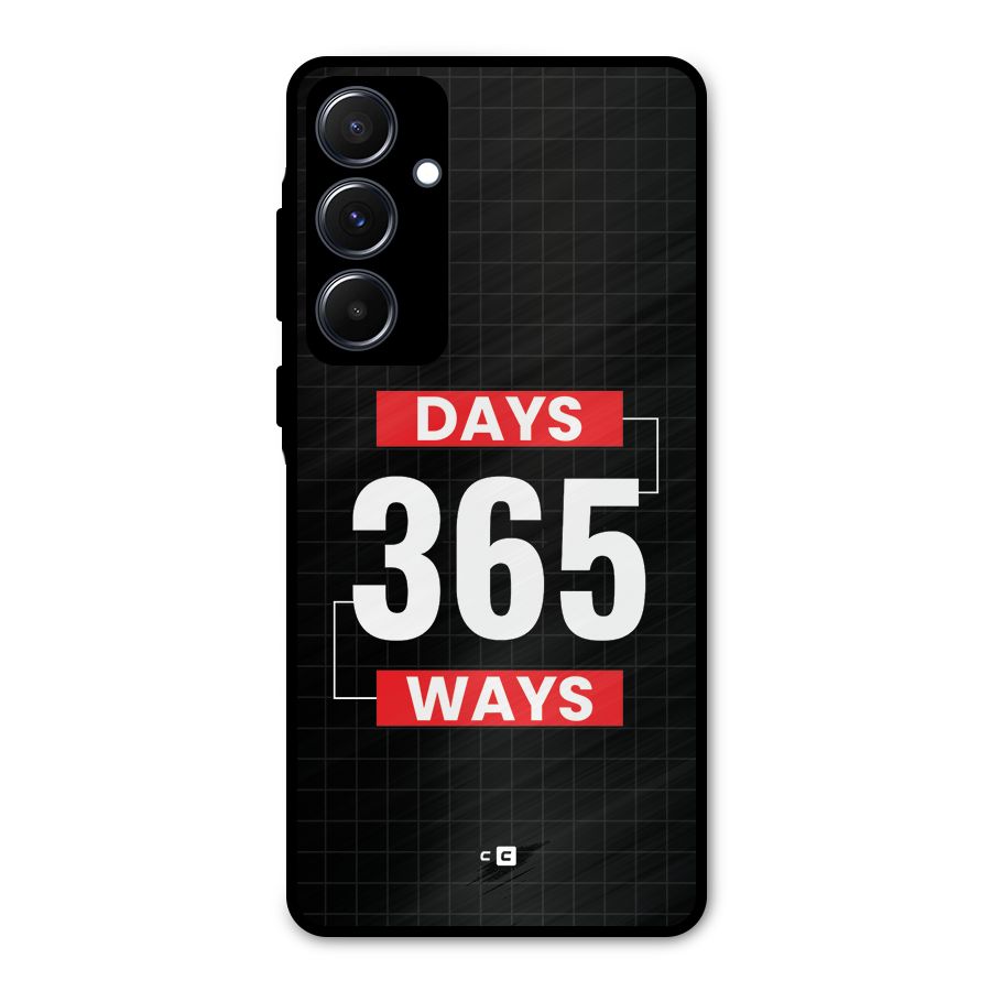 Year Ways Metal Back Case for Galaxy A55