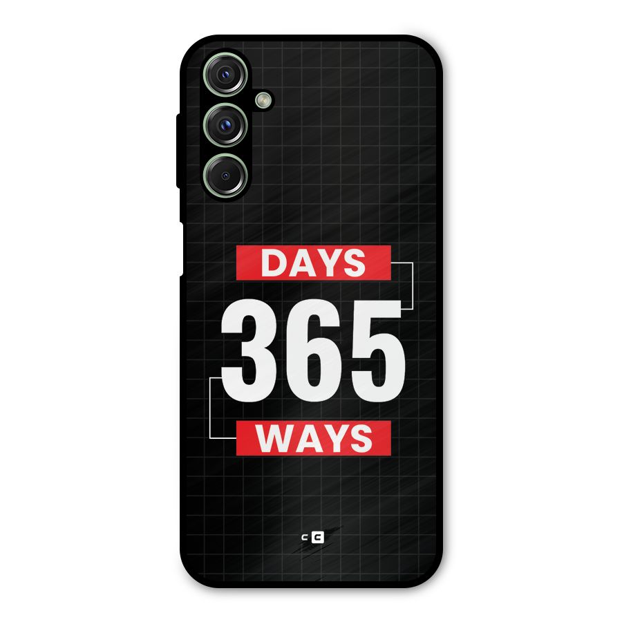 Year Ways Metal Back Case for Galaxy F34