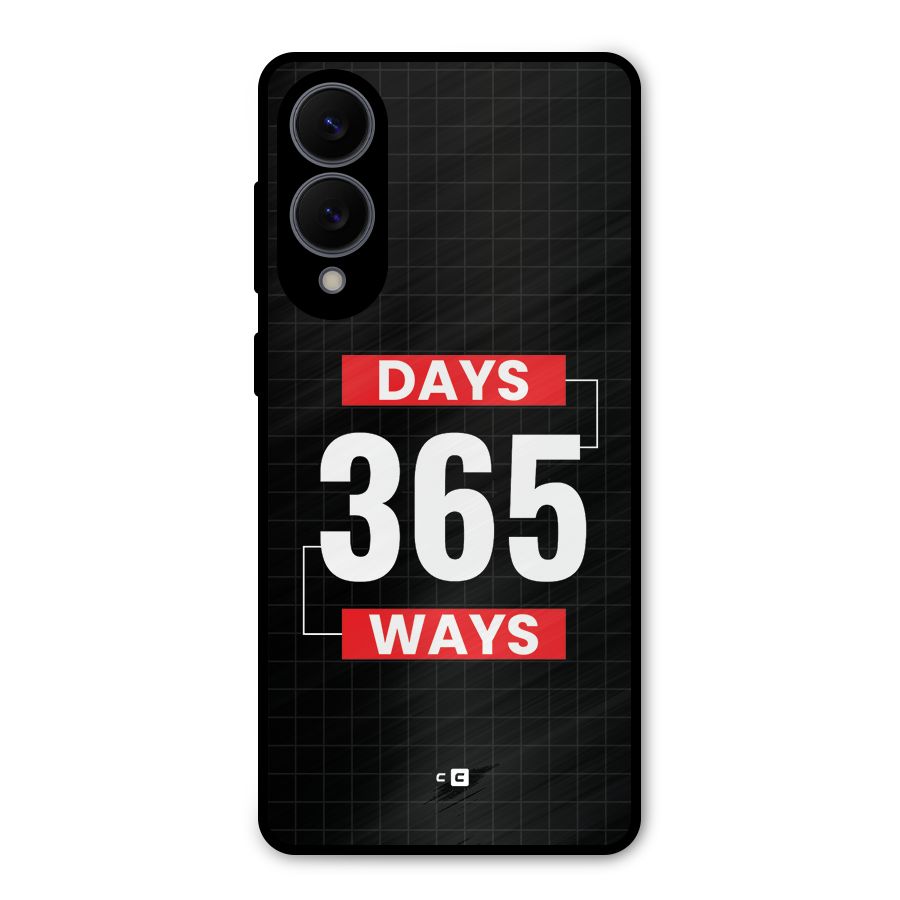 Year Ways Metal Back Case for Galaxy S25 Edge