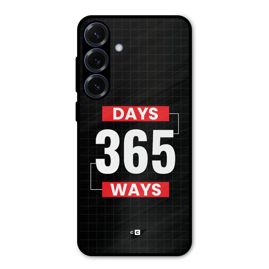 Year Ways Metal Back Case for Galaxy S25 Plus
