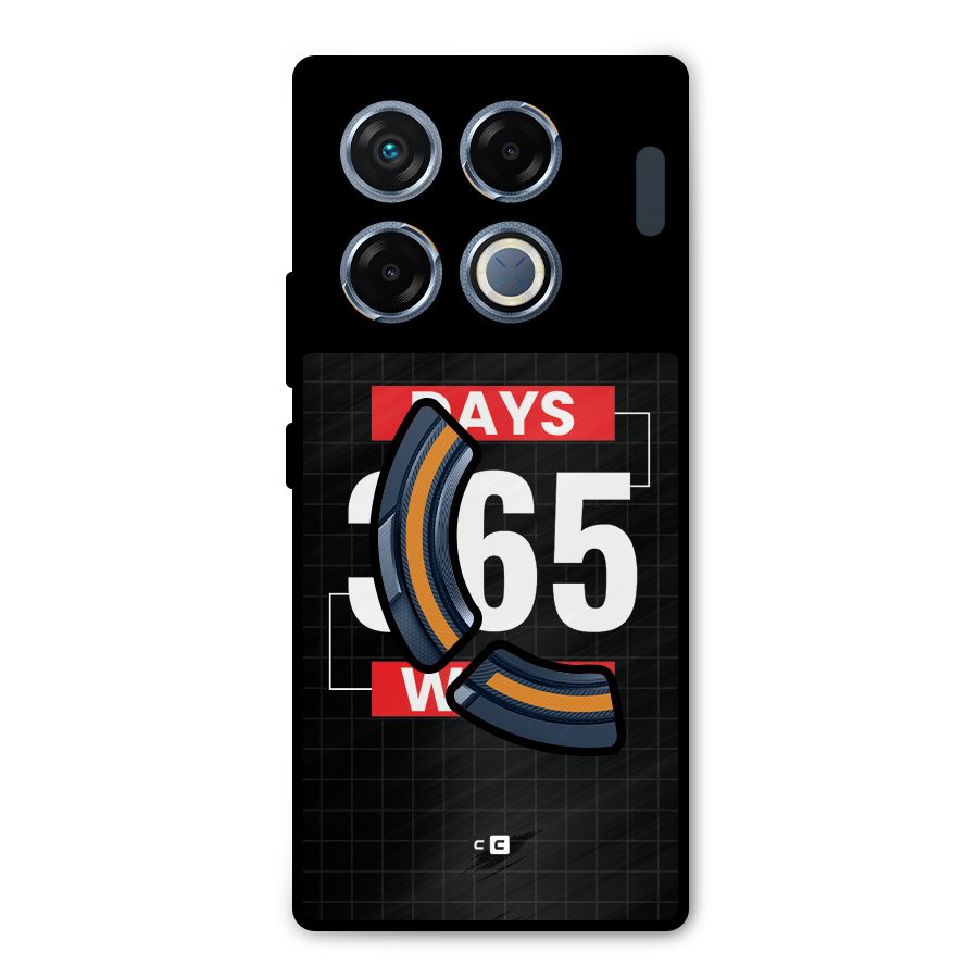 Year Ways Metal Back Case for Infinix GT 20 Pro
