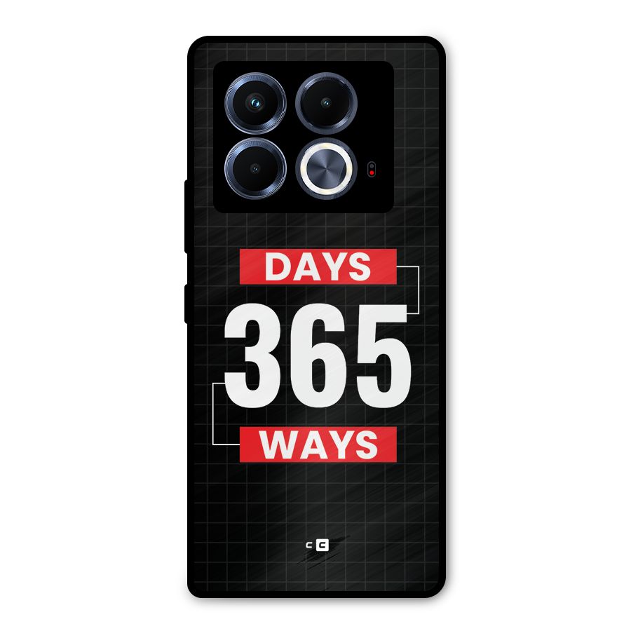 Year Ways Metal Back Case for Infinix Note 40 5G