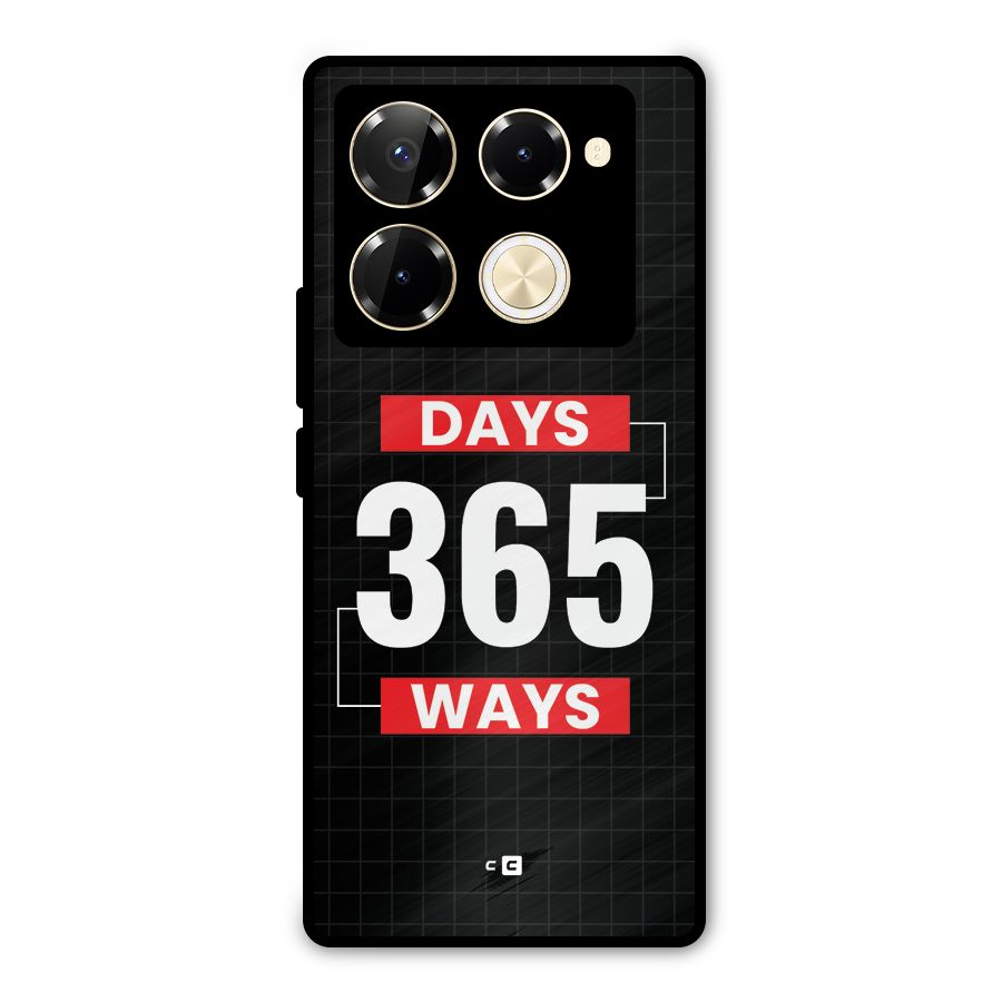 Year Ways Metal Back Case for Infinix Note 40 Pro
