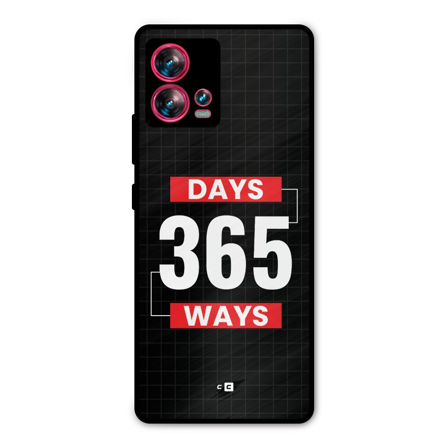 Year Ways Metal Back Case for Motorola Edge 30 Fusion