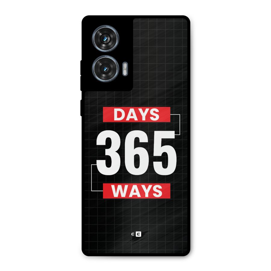 Year Ways Metal Back Case for Motorola Edge 50 Fusion