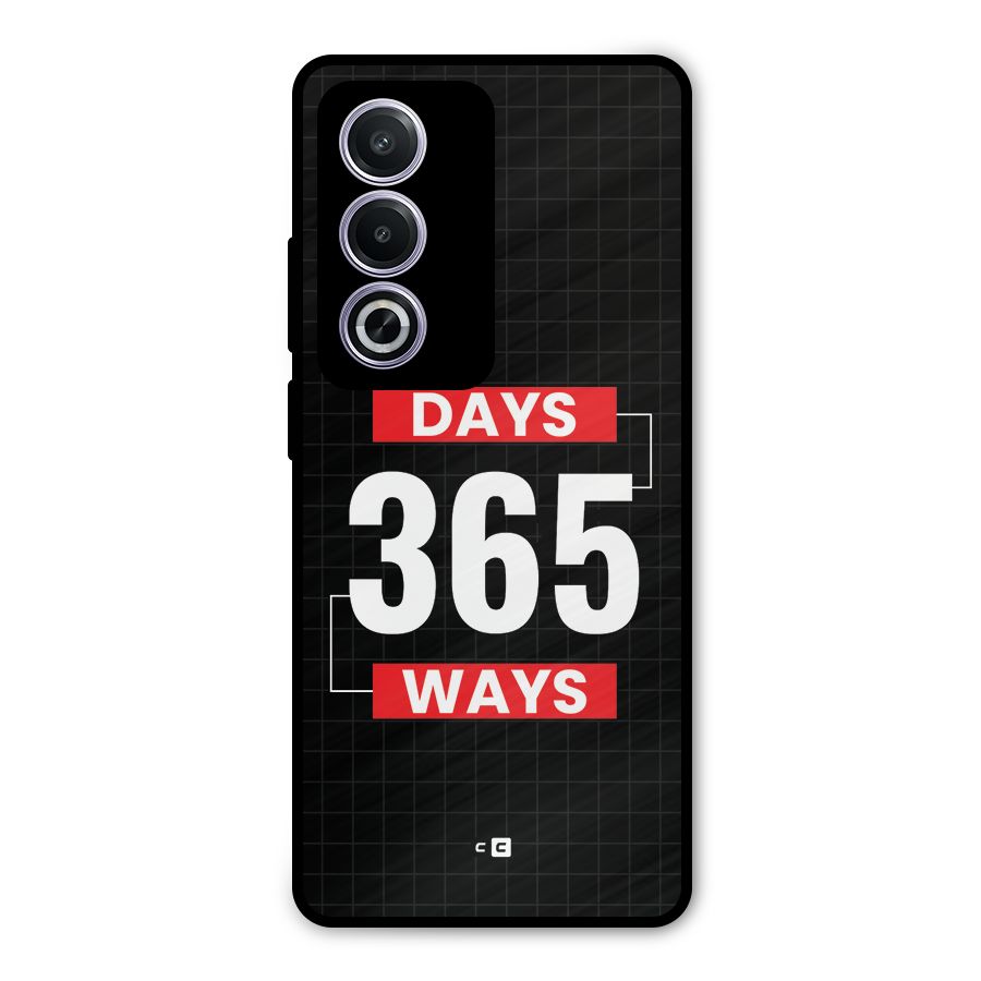 Year Ways Metal Back Case for Oppo A3 Pro