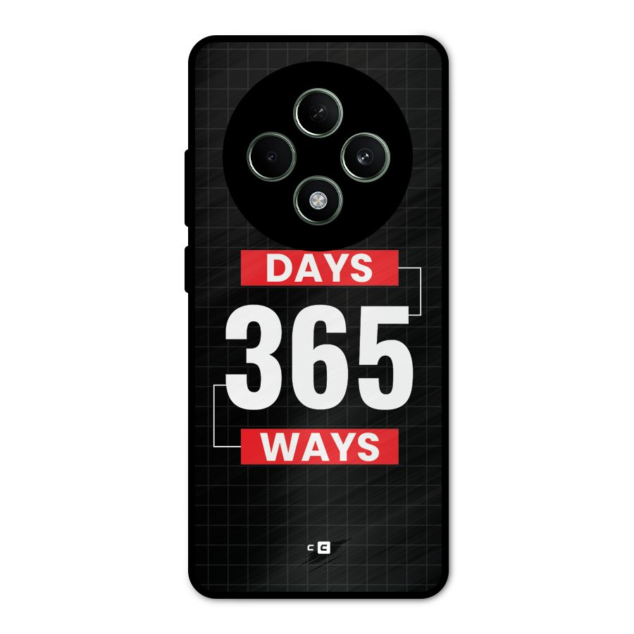 Year Ways Metal Back Case for Oppo F27
