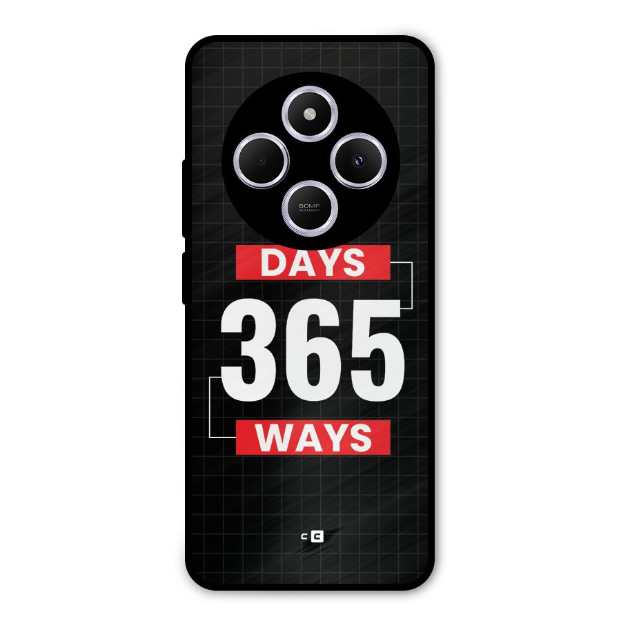 Year Ways Metal Back Case for Poco C75 5G