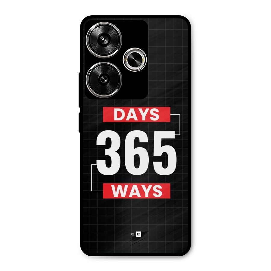 Year Ways Metal Back Case for Poco F6