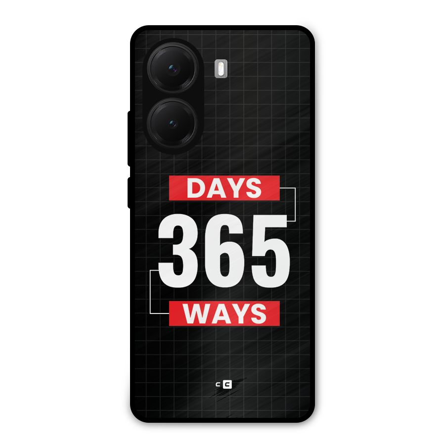 Year Ways Metal Back Case for Poco X7 Pro