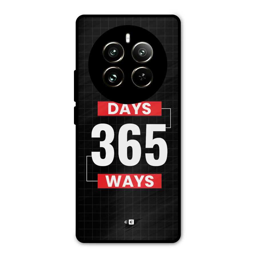 Year Ways Metal Back Case for Realme 12 Pro