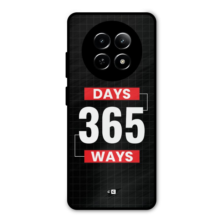 Year Ways Metal Back Case for Realme Narzo N65