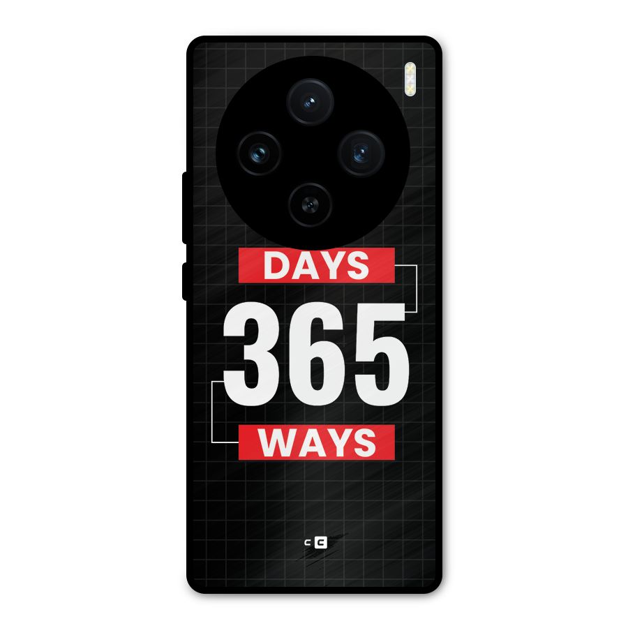 Year Ways Metal Back Case for Vivo X100