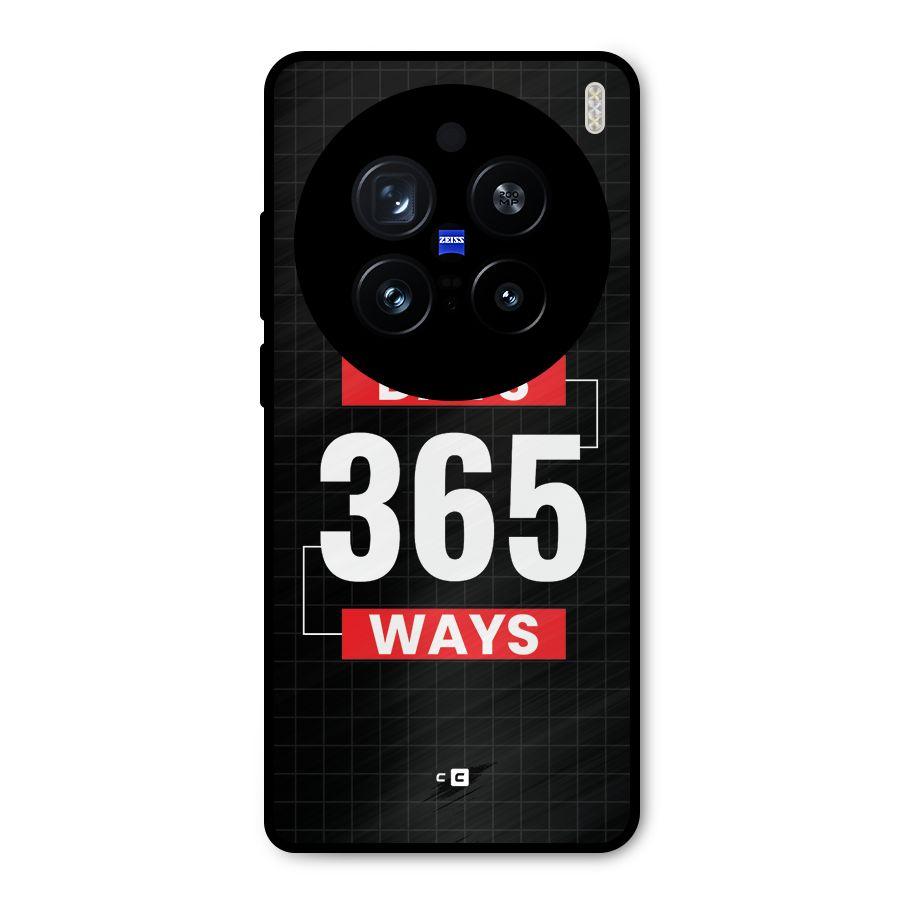 Year Ways Metal Back Case for Vivo X200 Pro