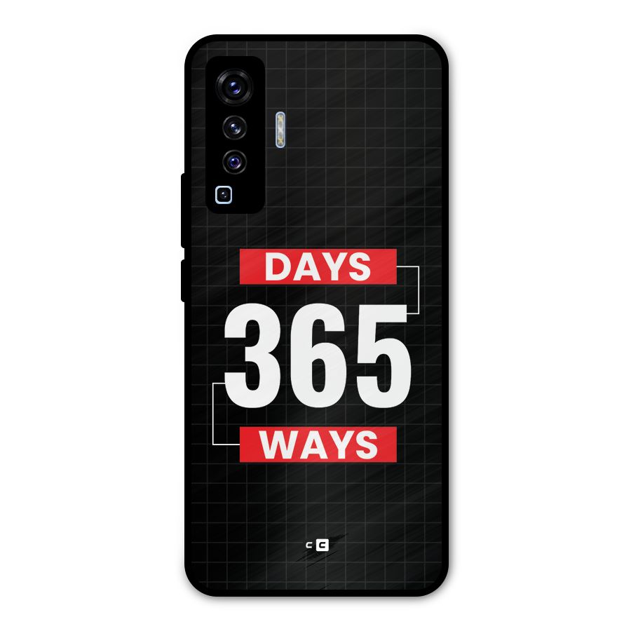 Year Ways Metal Back Case for Vivo X50