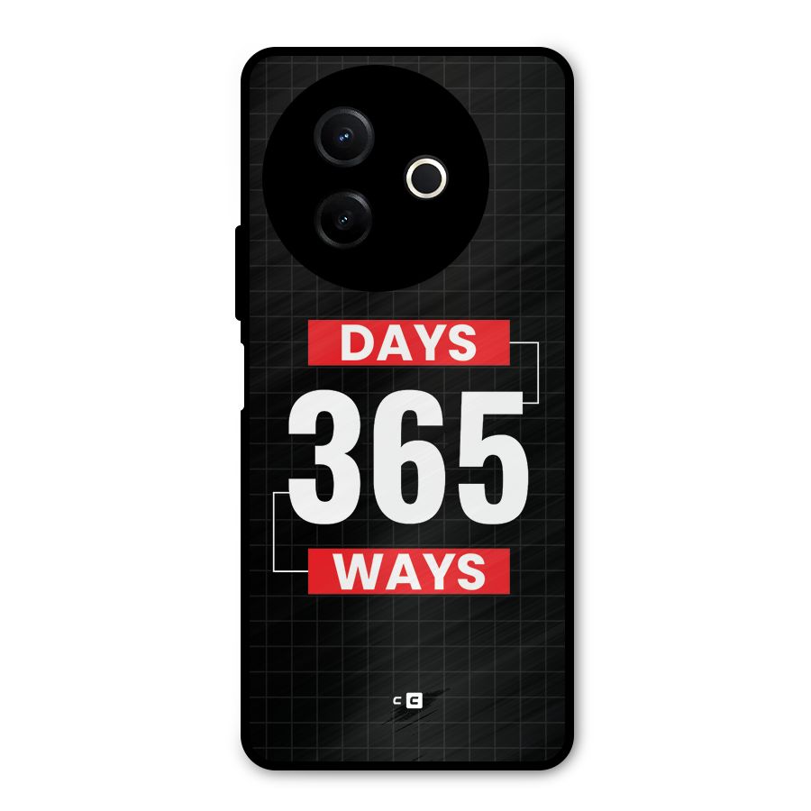 Year Ways Metal Back Case for Vivo Y39