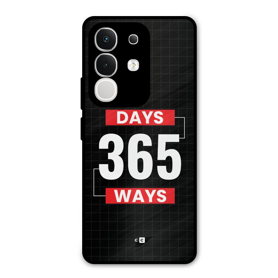 Year Ways Metal Back Case for iQOO Z10x