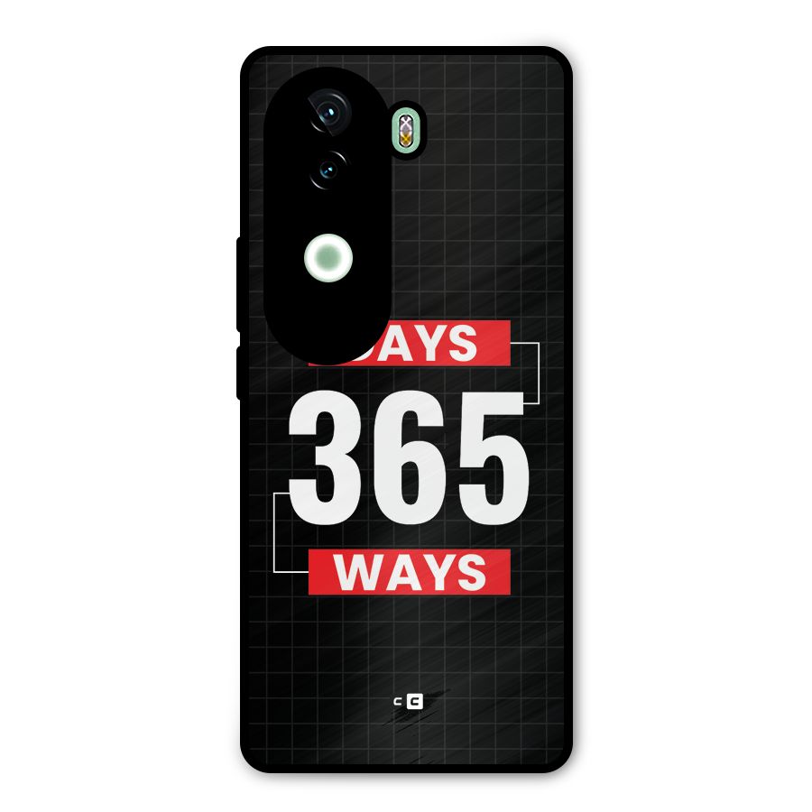 Year Ways Metal Back Case for iQOO Z9s